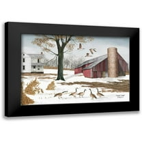 Jacobs, Billy 14x11 Black Modern Framed Museum Art Print Titled - Headin South