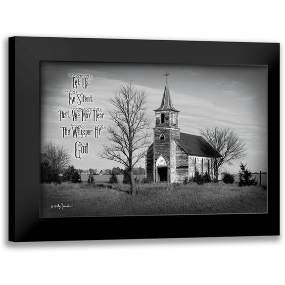 Jacobs, Billy 14x11 Black Modern Framed Museum Art Print Titled - Let Us Be