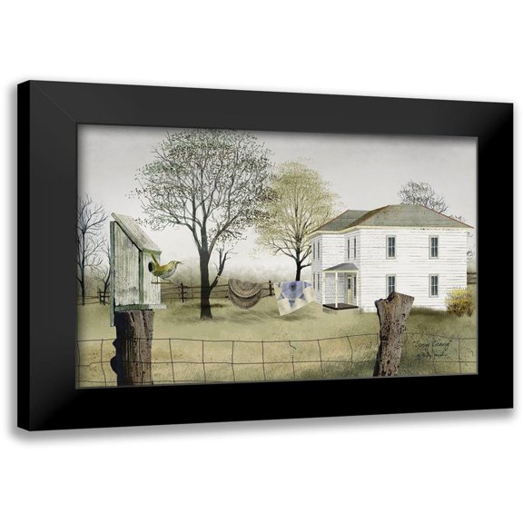 Jacobs, Billy 14x11 Black Modern Framed Museum Art Print Titled - Spring Cleaning