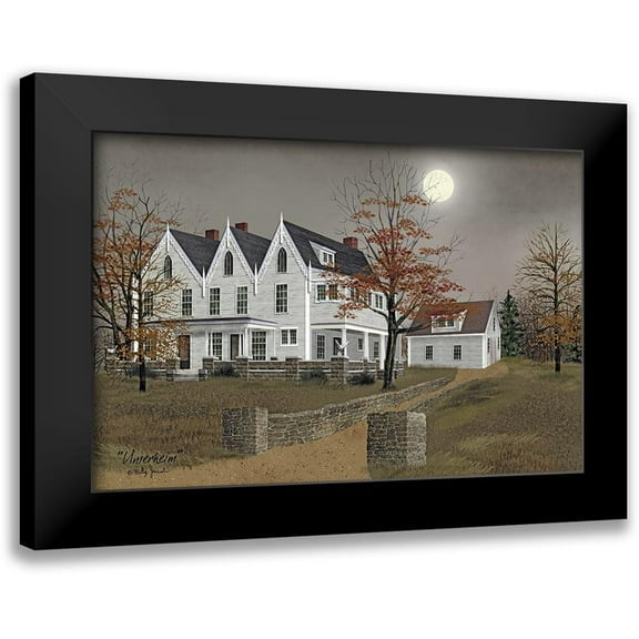 Jacobs, Billy 14x11 Black Modern Framed Museum Art Print Titled - Unserheim