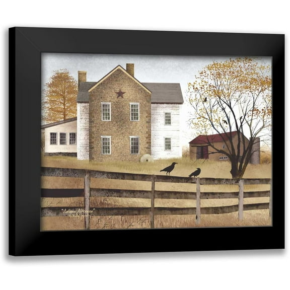 Jacobs, Billy 14x12 Black Modern Framed Museum Art Print Titled - Autumn Afternoon