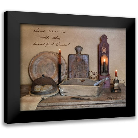 Jacobs, Billy 14x12 Black Modern Framed Museum Art Print Titled - Bountiful Grace