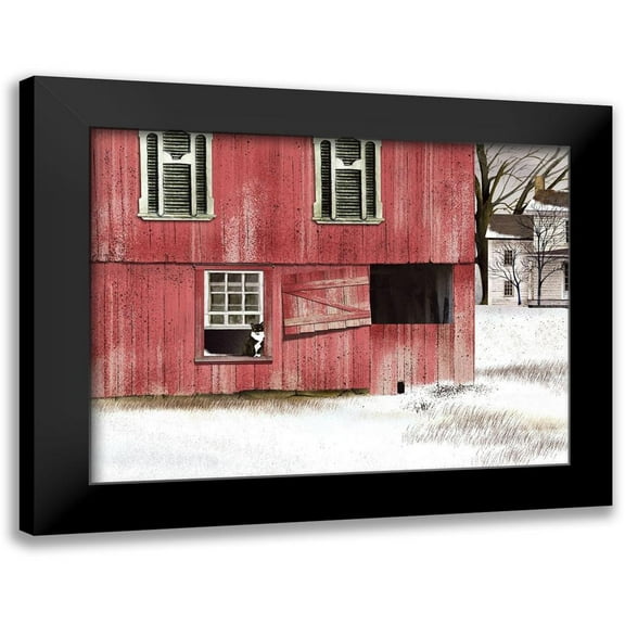 Jacobs, Billy 14x12 Black Modern Framed Museum Art Print Titled - The Mouser