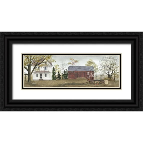 Jacobs, Billy 24x11 Black Ornate Wood Framed with Double Matting Museum Art Print Titled - Spring Flowers for Sale