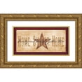 thumbnail image 1 of Jacobs, Billy 24x14 Gold Ornate Wood Framed with Double Matting Museum Art Print Titled - Home Sweet Home, 1 of 4