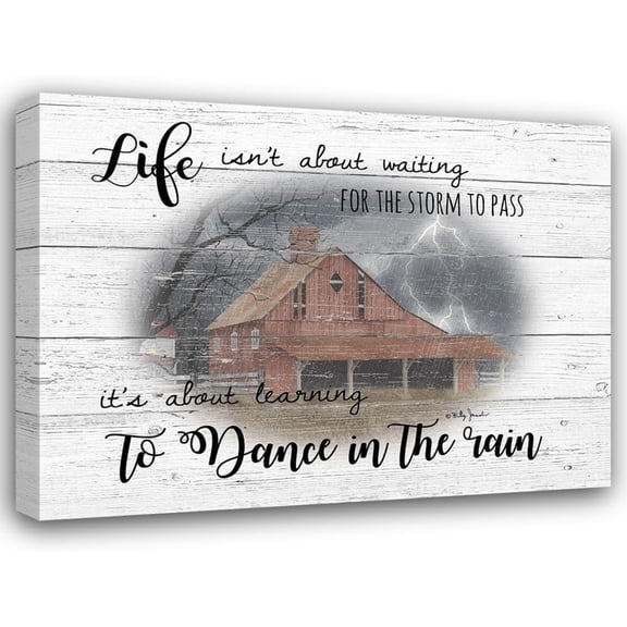 Jacobs, Billy 24x18 Gallery Wrapped Stretched Canvas Art Titled: Strom Dance