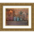 thumbnail image 1 of Jacobs, Billy 24x19 Gold Ornate Wood Framed with Double Matting Museum Art Print Titled - Mason Jars, 1 of 4