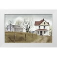 thumbnail image 1 of Jacobs, Billy 32x21 White Modern Wood Framed Museum Art Print Titled - Old Township Road, 1 of 4