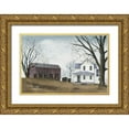thumbnail image 1 of Jacobs, Billy 32x23 Gold Ornate Wood Framed with Double Matting Museum Art Print Titled - Sunday Service, 1 of 4