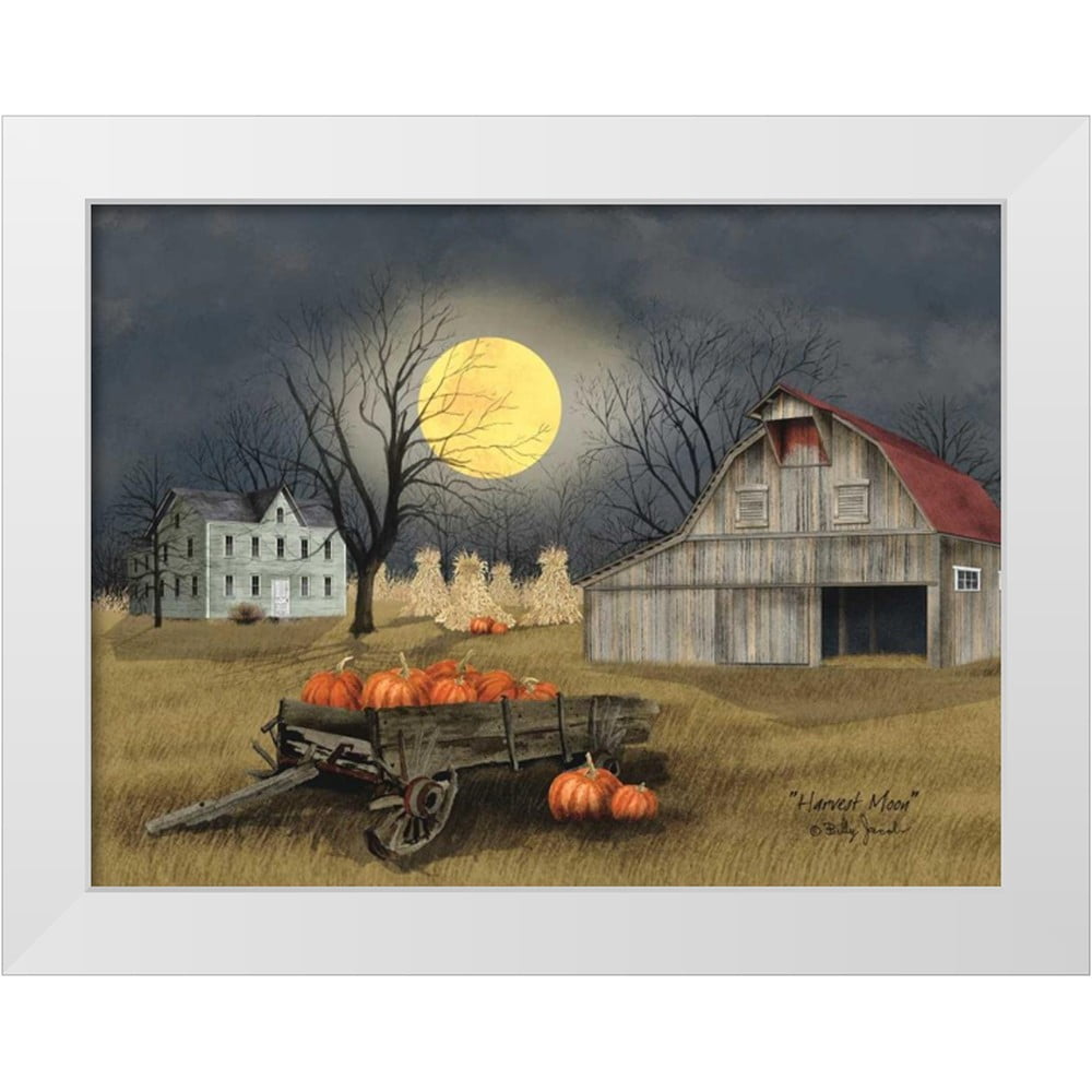 Jacobs, Billy 32x25 White Modern Wood Framed Museum Art Print Titled ...