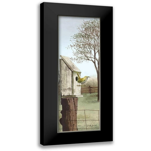Jacobs, Billy 7x14 Black Modern Framed Museum Art Print Titled - Wren