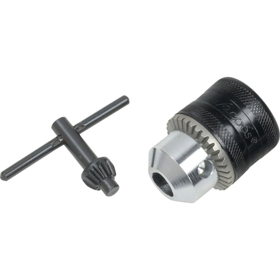 Jacobs Chuck 30247 3/8-Inch Keyed Chuck for 3/8-Inch 24 Thread Spindle with Key  Residential Use, Standard Application
