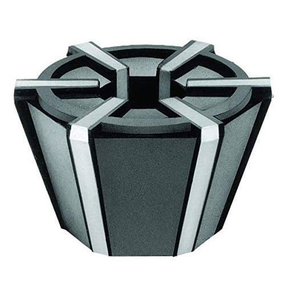 Jacobs Chuck 9758 Rubber Flex Die Grinder Collet, 11/64"-1/4" Capacity, 15/32" Contact Length, 19/32" OD