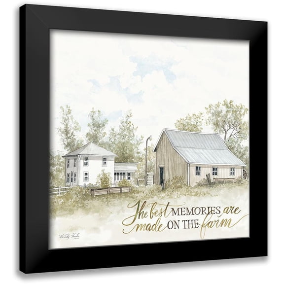 Jacobs, Cindy 12x12 Black Modern Framed Museum Art Print Titled - The Best Memories