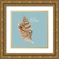 thumbnail image 1 of Jacobs, Cindy 12x12 Gold Ornate Wood Framed with Double Matting Museum Art Print Titled - Relax Seashell, 1 of 4