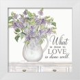 thumbnail image 1 of Jacobs, Cindy 12x12 White Modern Wood Framed Museum Art Print Titled - What is Done in Love, 1 of 4
