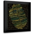 thumbnail image 1 of Jacobs, Cindy 12x14 Black Modern Framed Museum Art Print Titled - Banana Leaf, 1 of 5