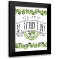 thumbnail image 1 of Jacobs, Cindy 12x14 Black Modern Framed Museum Art Print Titled - Happy St. Patricks Day, 1 of 5