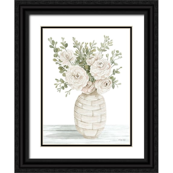 Jacobs, Cindy 12x14 Black Ornate Wood Framed with Double Matting Museum Art Print Titled - Simplistic I