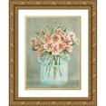 thumbnail image 1 of Jacobs, Cindy 12x14 Gold Ornate Wood Framed with Double Matting Museum Art Print Titled - Poppies, 1 of 4