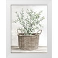thumbnail image 1 of Jacobs, Cindy 12x14 White Modern Wood Framed Museum Art Print Titled - Eucalyptus Basket, 1 of 4