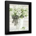 thumbnail image 1 of Jacobs, Cindy 13x18 Black Modern Framed Museum Art Print Titled - White Hydrangeas, 1 of 5