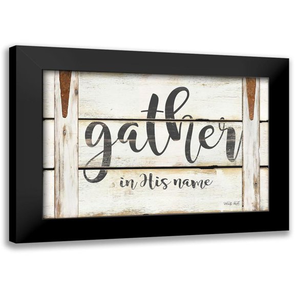 Jacobs, Cindy 14x11 Black Modern Framed Museum Art Print Titled - Gather in His Name