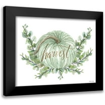 Jacobs, Cindy 14x12 Black Modern Framed Museum Art Print Titled - Harvest Pumpkins