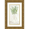 thumbnail image 1 of Jacobs, Cindy 14x24 Gold Ornate Wood Framed with Double Matting Museum Art Print Titled - Geometric Vase I, 1 of 4