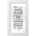 thumbnail image 1 of Jacobs, Cindy 14x24 White Modern Wood Framed Museum Art Print Titled - Family, 1 of 4