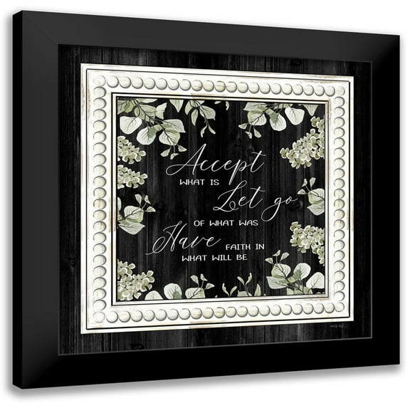 Jacobs, Cindy 15x15 Black Modern Framed Museum Art Print Titled - Have Faith