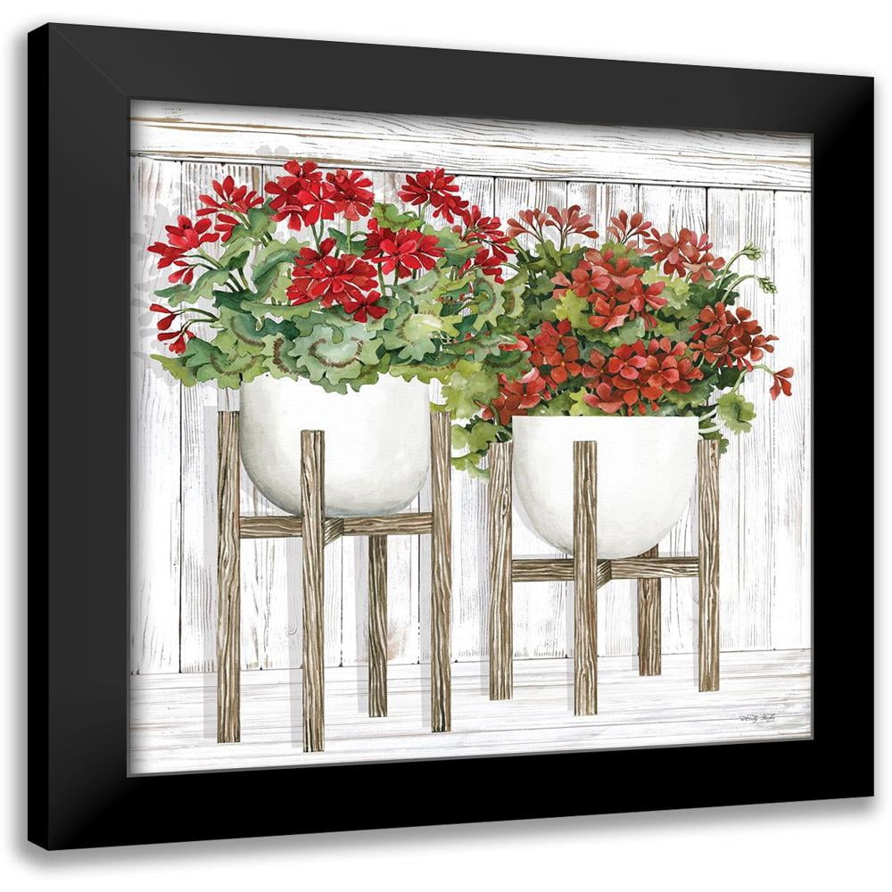 Jacobs, Cindy 15x15 Black Modern Framed Museum Art Print Titled - Red ...