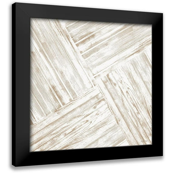 Jacobs, Cindy 15x15 Black Modern Framed Museum Art Print Titled - Wood Pattern 2