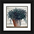 thumbnail image 1 of Jacobs, Cindy 15x15 Black Ornate Wood Framed with Double Matting Museum Art Print Titled - Remarkable Succulents I, 1 of 4