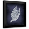 thumbnail image 1 of Jacobs, Cindy 15x18 Black Modern Framed Museum Art Print Titled - Blue Seashell I, 1 of 5