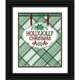 thumbnail image 1 of Jacobs, Cindy 15x18 Black Ornate Wood Framed with Double Matting Museum Art Print Titled - Holly Jolly Christmas, 1 of 4