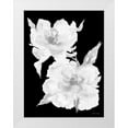 thumbnail image 1 of Jacobs, Cindy 15x18 White Modern Wood Framed Museum Art Print Titled - Black And White Flowers II, 1 of 4