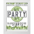 thumbnail image 1 of Jacobs, Cindy 15x18 White Modern Wood Framed Museum Art Print Titled - St. Patricks Day Party I, 1 of 4