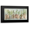 thumbnail image 1 of Jacobs, Cindy 18x11 Black Modern Framed Museum Art Print Titled - Greenery in Bottles III, 1 of 5