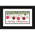 thumbnail image 1 of Jacobs, Cindy 18x11 Black Ornate Wood Framed with Double Matting Museum Art Print Titled - Merry Christmas, 1 of 4