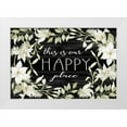 thumbnail image 1 of Jacobs, Cindy 18x13 White Modern Wood Framed Museum Art Print Titled - This is Our Happy Place, 1 of 4