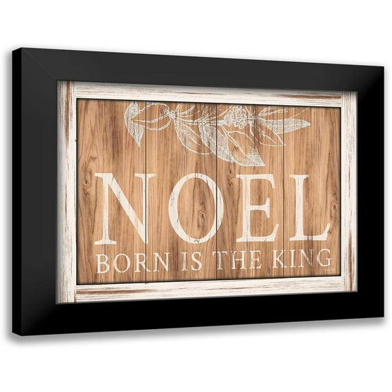 Jacobs, Cindy 18x15 Black Modern Framed Museum Art Print Titled - Noel