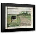 thumbnail image 1 of Jacobs, Cindy 18x15 Black Modern Framed Museum Art Print Titled - The End of a Dirt Road, 1 of 5