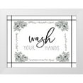 thumbnail image 1 of Jacobs, Cindy 18x15 White Modern Wood Framed Museum Art Print Titled - Wash Your Hands, 1 of 4
