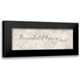 thumbnail image 1 of Jacobs, Cindy 18x9 Black Modern Framed Museum Art Print Titled - The Greatest of these is Love, 1 of 5