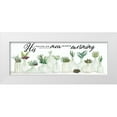 thumbnail image 1 of Jacobs, Cindy 18x9 White Modern Wood Framed Museum Art Print Titled - His Mercies are New Every Morning, 1 of 4