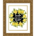 thumbnail image 1 of Jacobs, Cindy 19x24 Gold Ornate Wood Framed with Double Matting Museum Art Print Titled - Home Sweet Home Lemons, 1 of 4