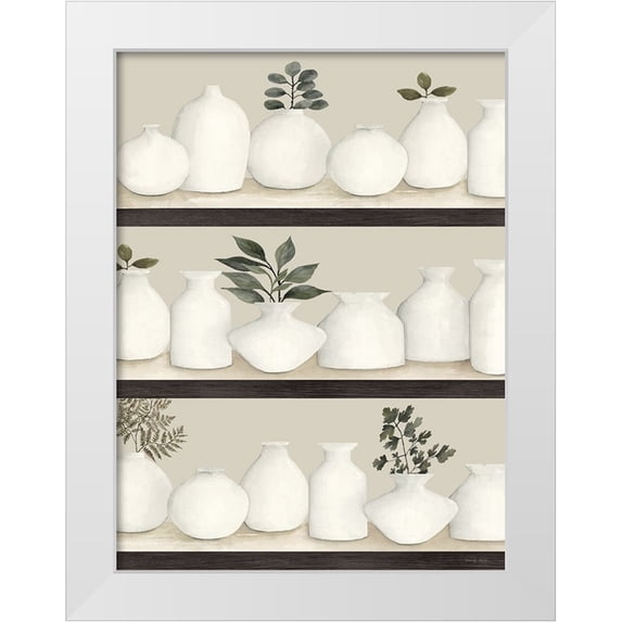 Jacobs, Cindy 19x24 White Modern Wood Framed Museum Art Print Titled - Bookshelf Collectibles