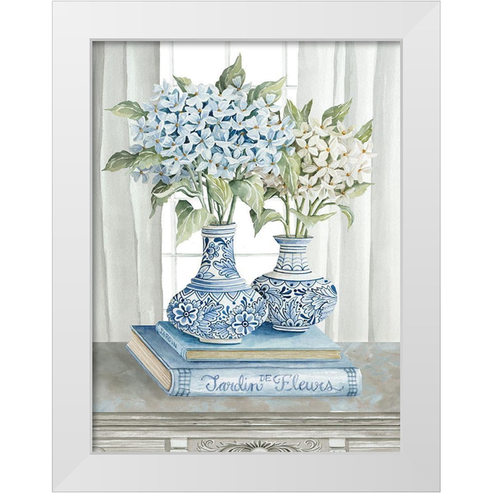 Jacobs, Cindy 19x24 White Modern Wood Framed Museum Art Print Titled ...