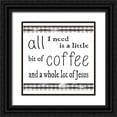 thumbnail image 1 of Jacobs, Cindy 20x20 Black Ornate Wood Framed with Double Matting Museum Art Print Titled - All I Need, 1 of 4